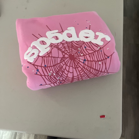 OG pink sp5der hoodie Size M - Picture 1 of 5
